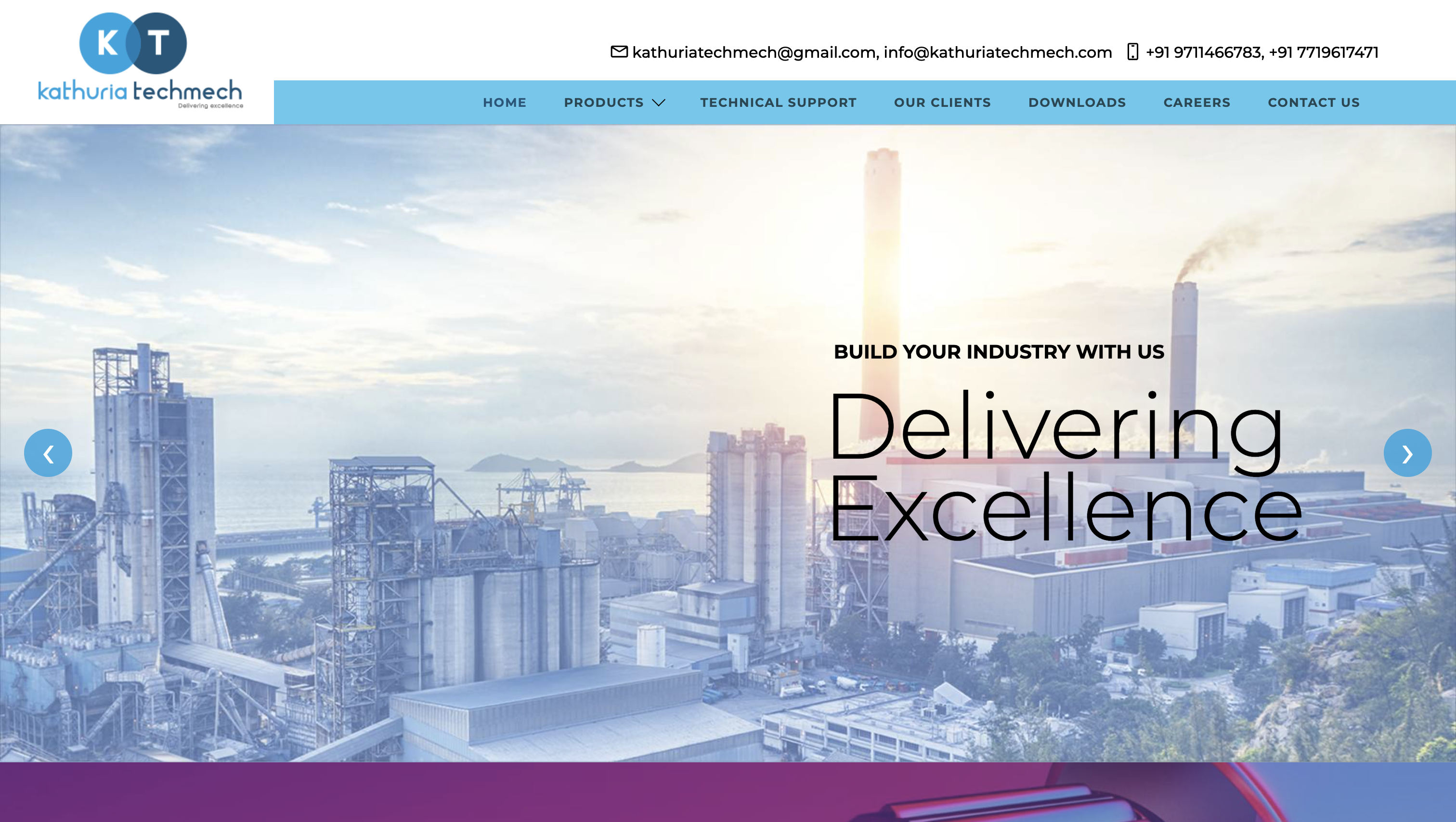 Kathuria Techmech Homepage